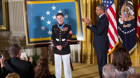 Receiving our highest honor